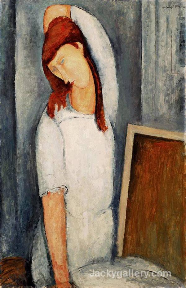 Coffee by Amedeo Modigliani paintings reproduction